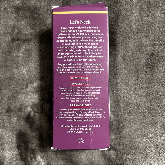 Womaness Neck and Décolleté Serum - Picture 2 of 3